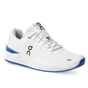 On Mens The Roger Pro Tennis Shoes 48.98721 White Indigo Blue Sneakers Size 12